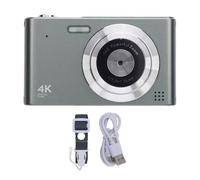 Digital Camera, 4K 48MP Compact Video Camera with 2.4 Inch IPS Screen, 16X Digital Zoom Point and Shoot Camera, Portable Mini Camera for Teens Boys Girls Adults Students Seniors