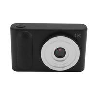 Digital Camera, 4K 48MP HD 16X Digital Zoom Autofocus 2.4 Inch Screen Portable Micro SLR Camera for Travel Photography Vlogging, Small Camera for Boys Girls Kids (Black)