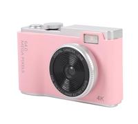 Digital Camera, 4K 64MP Anti Shake Compact Camera, 16X Digital Zoom, Digital Point and Shoot Video Camera Webcam with Fill Light for Student Teens Boys Girls, 2.4 Inch Screen