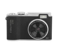 Digital Camera, 4K 64MP Digital Camera with 16X Zoom for Photography, UHD Vlog Camera for Teens, Travel Vintage CCD Camera (No Memory Card)