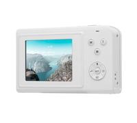 Digital Camera, 4K 68MP Autofocus Vlogging Camera for Photography YouTube, Compact Vintage Travel Camera with Flash,16X Digital Zoom, Anti Shake, 1 Battery, 2.4 Inch (White)