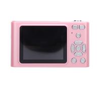 Digital Camera - 4K Digital Camera for Photography, 4K 48MP Camera for Kids with 16x Zoom Anti Shake, Compact Small Camera for Kids Boys Girls (Pinkish)