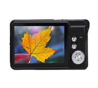 Digital Camera 4K, FHD 48MP Kids Camera with 8X Digital Zoom, Fill Light, Built-in Microphone,Anti Shake Portable Compact Camera for Kids Boys Girls Students (Black)
