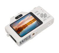 Digital Camera, 4K UHD Anti Shake Vedio Camera, 58MP Travel Auto Focus Vlogging Camera with 2.88in Screen, 20X Digital Zoom, 1200mAh Battery, for Kids Adults (White)