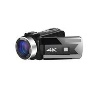 Digital Camera 4K Vlog Camcorder, 56MP Video Camera for Live Streaming, Night Vision, 16X Zoom, Includes 64G SD Card and Microphone