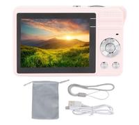 Digital Camera 50MP Autofocus Anti Shake 2.8 Inch HD Mini Camera for Students & Travel, Supports Up To 64GB (Rosy)