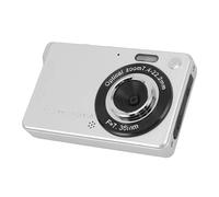 Digital Camera, 50MP HD 1080P Camera for Kids with 16X Digital Zoom, Autofocus Anti Shake Compact Small Camera with 2.8 Inch TFT Screen, LED Flash for Teens Adult Beginner (Silver)