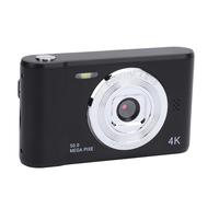 Digital Camera, 50MP HD Dual Lens Vlogging Camera with 2.4 In TFT Screen, Anti Shake Video Camera Compact Camera for Travel for Kids Students (Black)