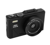 Digital Camera, 5k Cameras for Photography, 75MP UHD 5k 18X Zoom Autofocus Retro Video Camera with White Balance, Continuous Shooting, Stabilization and Face Detection (Black)