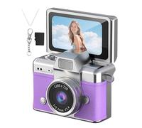 Digital Camera - 64gb Retro Portable Electronic, Lcd Display, High-Resolution Photography, Sturdy for Rain, Sun, Travel, Snow, Wind, Home, Camping, Hiking, Compact Digital Camera