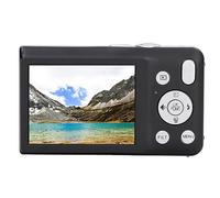 Digital Camera, 68MP 16X Zoom Compact Camera with 2.7in Screen, Support Selfie, Face Recognition and Detection, for Teens, Beginners (Green)(Black)