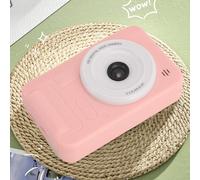 Digital Camera, 8X Auto Focus, Portable Digital Camera with 2.4 Inch Screen, 1080P 40MP HD, Double Camera Recording, for Outings, Friends' Parties (Pinkish)
