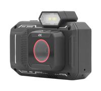 Digital Camera, Anti-shake, Multiple Filters, Portable Digital Camera, 18X Digital Zoom, Auto Focus for Recording Life (Black)