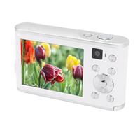 Digital Camera, Autofocus HD 4K Vlogging Camera, 48MP 16X Digital Zoom Digital Camera, 2.8in IPS Screen Selfie Camera with Front Rear Dual Camera for Teens Beginner (White)