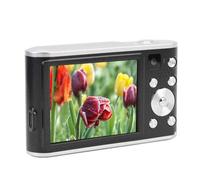 Digital Camera, Autofocus HD 4K Vlogging Camera, 48MP 16X Digital Zoom Digital Camera, 2.8in IPS Screen Selfie Camera with Front Rear Dual Camera for Teens Beginner (Black)