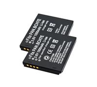 Digital Camera Battery,1000mAh, Compatible With DMW-BCH7E, Compatible With Lumix DMC-FP1 FP2, DMC-FP3, DMC-FT10, DMC-FP1A, DMC-FP1D, DMC-FP1G(2PC)
