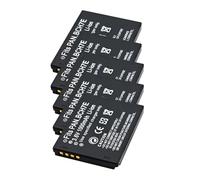 Digital Camera Battery,1000mAh, Compatible With DMW-BCH7E, Compatible With Lumix DMC-FP1 FP2, DMC-FP3, DMC-FT10, DMC-FP1A, DMC-FP1D, DMC-FP1G(5pc)