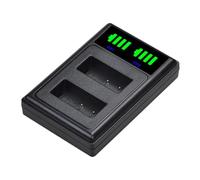 Digital Camera Charger, Camera Sound Charger, Charging Adapter - Quick Charge Portable Replacement Accessory with LED Display for Men