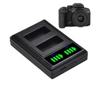 Digital Camera Charger - Fast Charging Adapter, Portable Battery | Camcomorder powers with LED display for outdoor travel for women men, appa replacement