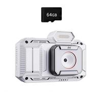Digital Camera, Compact Digital Cameras 48MP 1080P Vlogging Camera with 2.88" LCD Screen, 16X Digital Zoom, Anti-Shake, Rechargeable, Portable Mini Camera, for Kids, Teens, Beginners