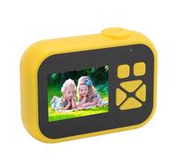 Digital Camera, Cute Vlogging Camera Photography Autofocus, 24MP 4X Digital Zoom Digital Camera, Anti Shake Compact Point Shoot Camera Teens Adult Beginner Boy Girl (Yellow)