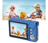 Digital Camera, Digital Camera Compact Camera Mini Camera Rechargeable 4K Anti-Shake Fill Light Video Camera Rechargeable for Compact Camera with Built-in for Recording