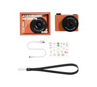Digital Camera Dual-Lens Travel Vlogging Camera with 64GB SD Card Mini Compact Beginners V3U6 For Teenagers Camera Students
