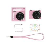 Digital Camera Dual-Lens Travel Vlogging Camera with 64GB SD Card Mini Compact Camera For Teenagers V3U6 Beginners Students