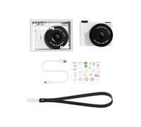 Digital Camera Dual-Lens Travel Vlogging Camera with 64GB SD Card Mini Compact Students V3U6 For Teenagers Beginners Camera