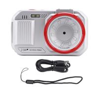 Digital Camera Dual Screens, HD 48MP Autofocus Digital Camera for Photography, 16x Digital Zoom, with 2.8 Inch Color Screen for Student Teen Boys Girls (Silver)