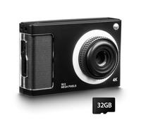 Digital Camera,FHD 1080P Kids Camera with 32GB Card,48MP 8X Zoom Digital Point and Shoot Camera,Anti-Shake,Front Camera,Lanyard,Compact Small Travel Vintage Camera Gifts for Teens Kids