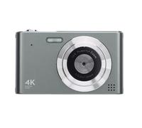Digital Camera, FHD 4K Kids Camera, 48MP Point and Shoot Digital Cameras with 2.4 Inch IPS Screen, 16X Zoom Compact Small Camera for Kids Boys Girls Photography (Green)