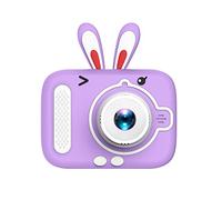 Digital Camera for Children, Namolit 1080P Children's Photo Camera, Photo Camera for Children 2.0 Inch Screen, Photo Camera for 3-12 Years, Boys and Girls Years Old Birthday Gifts, Purple Rabbit