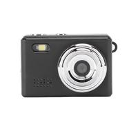 Digital Camera For Photography, 1080P HD 12MP Portable Compact Camera with 0.96 Inch Screen, Anti Shake Travel Vlogging Camera For Cycling Mountaineering Pet Record (Black)