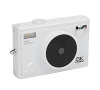 Digital Camera for Photography, 5K 72MP Selfie Camera with 2.8in IPS Screen, Compact Vlogging Camera Point and Shoot Camera Travel Video Camera for Beginne (White)