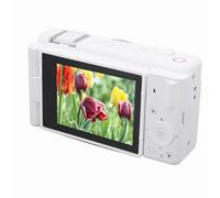 Digital Camera for Photography, 5K 80MP HD 2.8 Inch Flip Screen Anti-Shake Camera Portable Compact Camera for Beginners White.