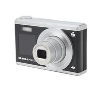 Digital Camera for Photography, 60MP 10X Zoom Anti Shake Auto Focus Camera, Front Rear Dual IPS HD Screen Compact Small Retro Camera, Fill Light, for Boys Girls Teens Adults