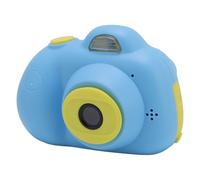 Digital Camera for Photography Compact Small Camera with 6 Filters Cartoon Photo Frames 10S Countdown Timer 32GB Memory Card for Girls Boys (Blue)