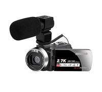 Digital Camera For Video Recording WIFI Outdoor Night Vision IR Vlog Camcorder Rotate Touch Screen Selfie Recorder Photographic Takes Sharp Smooth(32G SD Card,Set 3)