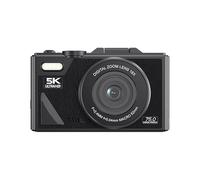 Digital Camera for Vlogging, 5K Resolution, Compact Travel Camera, Ideal for Content Creation and On-the-Go Filming