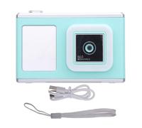 Digital Camera Front Rear 48MP 2.4in IPS Screen Video Camera with Fill Light for Daily Travel (Green)
