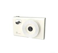 Digital Camera, H12 Retro 1080P 48MP HD Point-a-ND-Shoot Camera with LED Light for Students Photography Mobile Transfer(White)