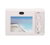 Digital Camera, HD 1080P Compact Camera 48 Megapixel Camera, 2.4-inch TFT 8x Digital Zoom Anti Shake Digital Camera for Kids, Girls, Boys, Teens and Beginners (White)