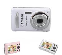 Digital camera, HD image stabilization, 16 megapixels, 1080P resolution, portable pocket-sized compact camera, 2.4-inch screen, 16x zoom, autofocus, video blogging, suitable for children.