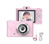 digital camera HUIOP Portable Kids Camera 1080P Compact Camera 48MP Dual Lenses 8× Optical Zoom Support 32GB TF Memory Card Mini CCD Camera with 2.8-inch TFT Screen Great Gift for Boys Girls Kids Adul