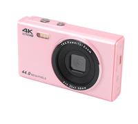Digital Camera, Kids Camera 1080P 36MP Video Camera with Two Batteries, Time Stamp Antishake 16X Zoom, Compact Portable Camera Christmas Birthday Children Kid Teen Student (Pink)