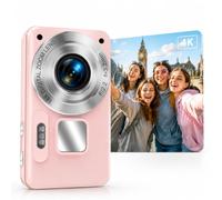 Digital Camera Kids UHD 4K Photography: 64MP Point and Shoot Cameras for Vlogging with 64GB Card 18X Zoom- Compact Small Vintage Camera for Boys Girls Teens Beginners, Portable Pocket Cameras