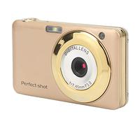 Digital Camera, Small Camera Mini Digital Camera with 8x Digital Zoom 2.7in 48MP High Definition for Children Beginners (Gold)