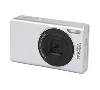 Digital Camera Smart 4K 68MP 16X Zoom Auto Focus Prevents Shake Continuous Shoot Built in Fill Light Vlogging Camera for Sports Games Concerts (Silver)