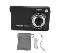 Digital Camera Teens 50MP 1080P HD 2.8 Inch TFT Screen Autofocus Compact Camera LED Flash Travel Photography (Black)